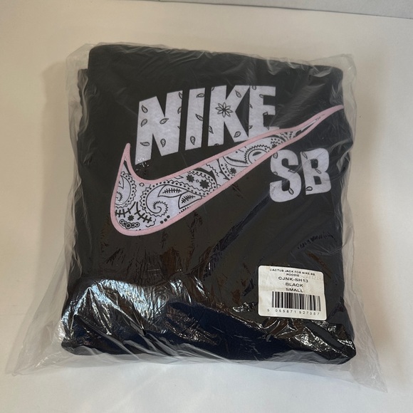 Nike Other - Nike sb cactus Jack black hoodie size small Travis Scott